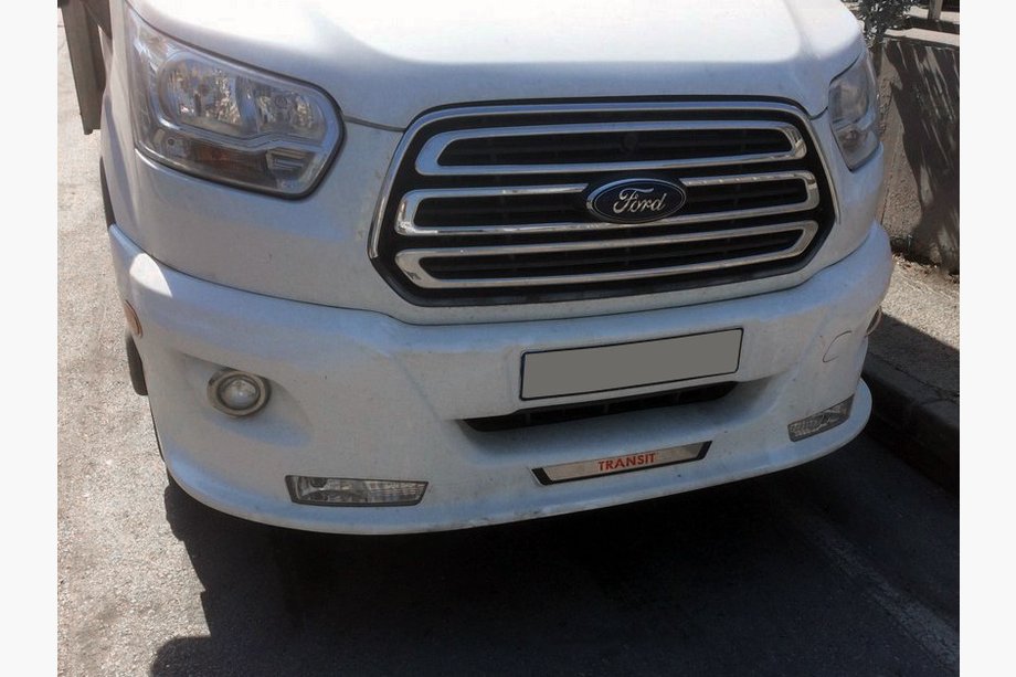 Ford Transit 2014– ERA frontstötfångarläpp (2014-2019, för lackering) Image