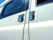 Ford Transit 2000–2014 Dörrhandtagskåpor (Omsa, 4 dörrar, rostfritt stål) foto 1
