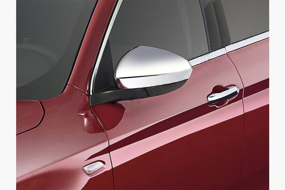 Fiat Tipo 2016– Kromade spegelkåpor (2 st, plast) Image