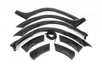 Dacia Duster 2008–2018 Hjulhuslister med utstick (8 st, plast) foto 2