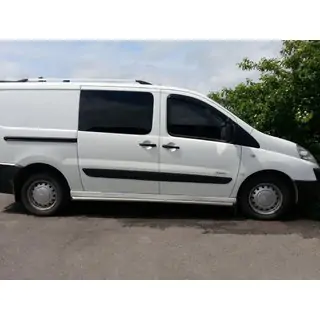 Sidorör BB001 (2 st, rostfritt stål) Peugeot Expert 2007–2016