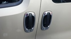 Fiat Fiorino/Qubo 2008–2024 Handtagsramar (4 st, rostfritt stål) Carmos - turkiskt stål foto 5