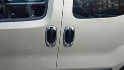 Fiat Fiorino/Qubo 2008–2024 Handtagsramar (4 st, rostfritt stål) Carmos - turkiskt stål foto 6