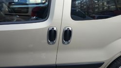Fiat Fiorino/Qubo 2008–2024 Handtagsramar (4 st, rostfritt stål) Carmos - turkiskt stål foto 7