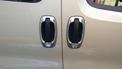 Fiat Fiorino/Qubo 2008–2024 Handtagsramar (4 st, rostfritt stål) Carmos - turkiskt stål foto 8