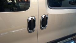 Fiat Fiorino/Qubo 2008–2024 Handtagsramar (4 st, rostfritt stål) Carmos - turkiskt stål foto 11
