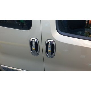 Dörrhandtagsskydd och ramar (8 st, rostfritt stål) Citroen Nemo 2007–2017 foto 4