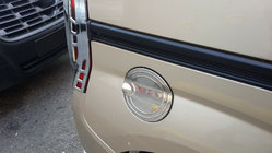 Fiat Fiorino/Qubo 2008–2024 Tankluckeskydd (rostfritt stål) foto 3