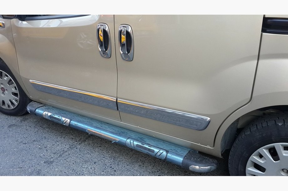 Citroen Nemo 2007–2017 Dörrlister (4 st, rostfritt stål) Foto 3