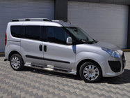 Fiat Doblo II 2010–2022 Sidorör (2 st, rostfritt) 60 mm, Maxi-bas foto 5