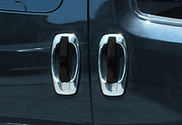 Fiat Fiorino/Qubo 2008–2024 Handtagsramar (4 st, rostfritt stål) Carmos - turkiskt stål foto 3