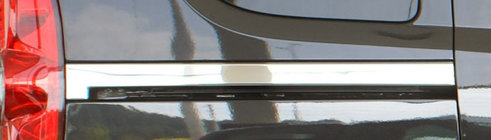 Opel Combo 2012–2018 Rostfri list under skjutdörr (2 st) foto 7