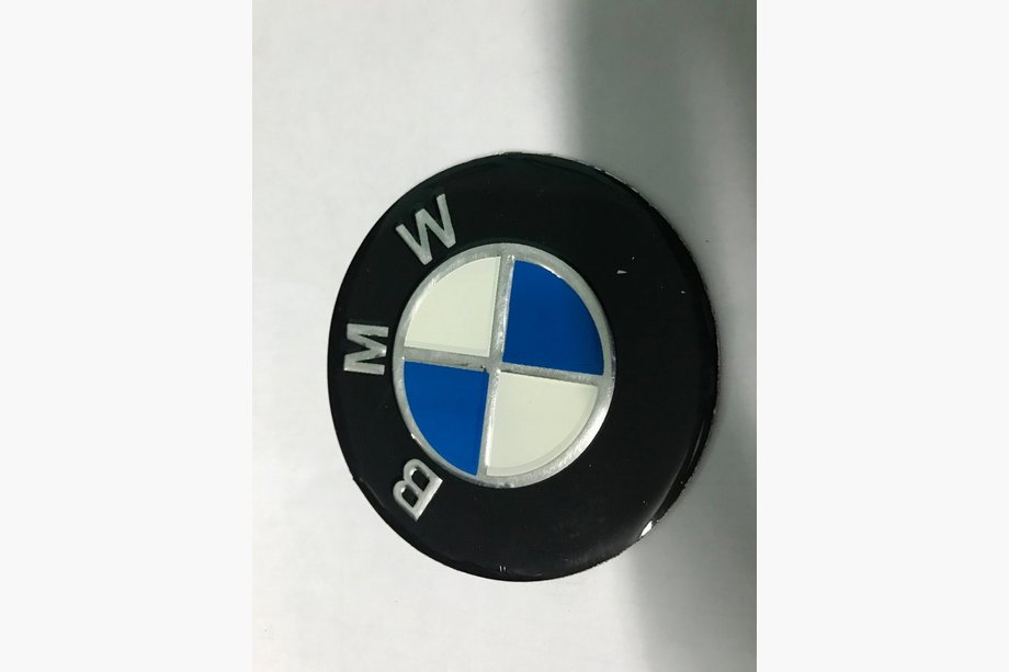BMW 3-serie E30 1982–1994 BMW-dekal (Ø 75 mm) Image