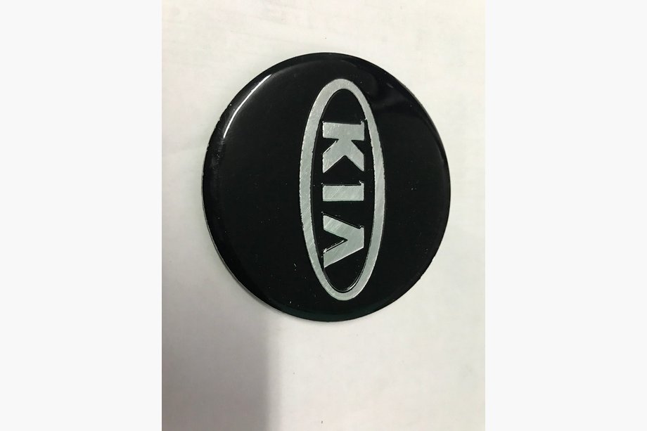 Kia Optima 2010–2016 Klistermärke Kia (Ø 75 mm) Image