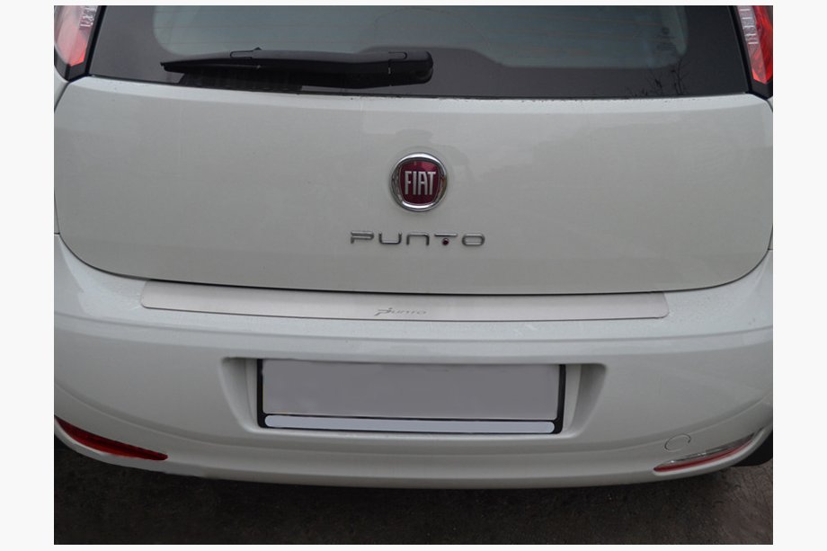 Fiat Punto Grande/EVO 2006–2018 Lastskydd bakre stötfångare Nataniko (2011+, rostfritt stål) Image