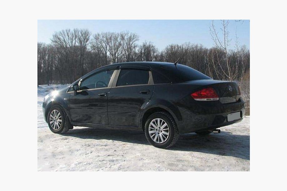 Fiat Linea 2006–2018 Vindavvisare till sidorutor (4 st, Cobra) Image
