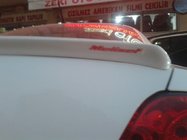 Fiat Linea 2006–2018 Spoiler i ett stycke (för lackering) foto 4