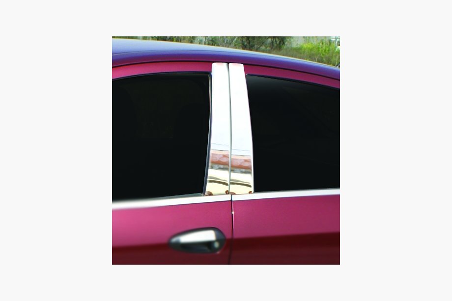 Fiat Linea 2006–2018 Stolplister för dörrar (6 st, rostfritt stål) Image