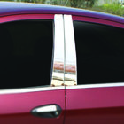 Fiat Linea 2006–2018 Stolplister för dörrar (6 st, rostfritt stål) foto 1