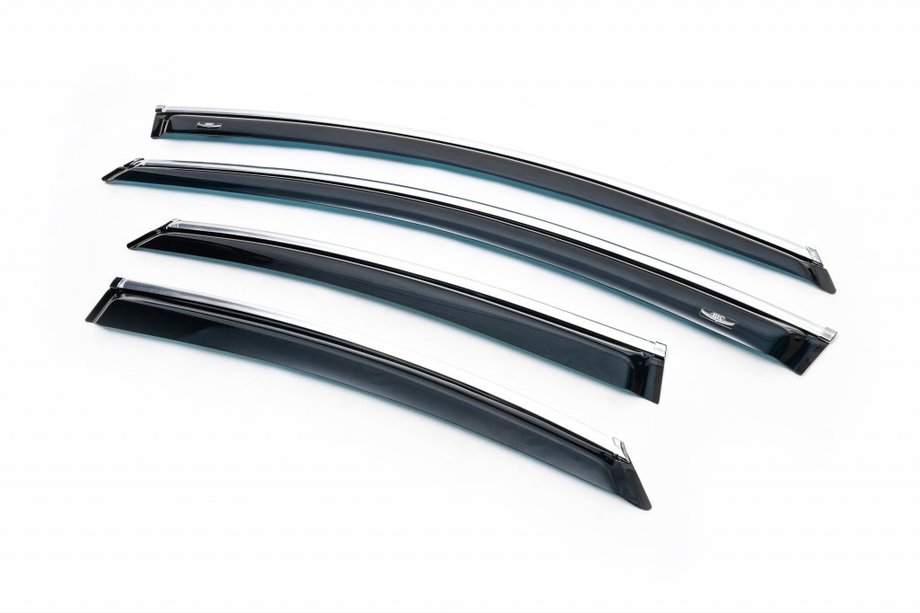 Ford Mondeo 2008–2014 Vindavvisare med kromlist SD (4 st, HIC) Image