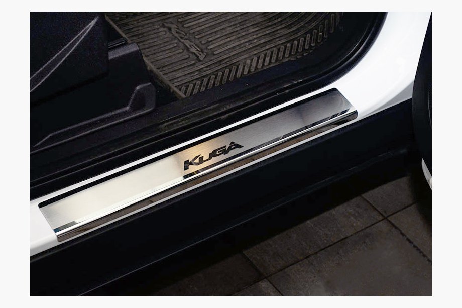 Ford Kuga/Escape 2013–2019 Instegslister Nataniko (4 st, rostfritt stål) Standard – Lohmann monteringstejp, 0,5 mm Image
