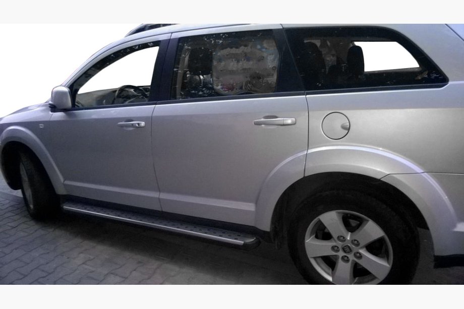 Fiat Freemont 2011–2016 ORIGINAL !!! Sidosteg (2 st, aluminium) Image