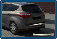 Ford C-Max/Grand C-Max 2010–2019 Bakre stötfångarskydd OmsaLine (rostfritt) foto 9