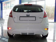 Ford Fiesta 2008–2017 Bakre stötfångarinsats Meliset (för lackering) foto 1