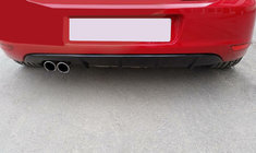 Volkswagen Golf 7/E-Golf 2012–2020 Sarg till bakre diffuser (ABS, svart) foto 1
