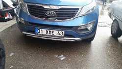 Kia Sportage 2010–2015 Frontläpp Niken V1 (plast) foto 4