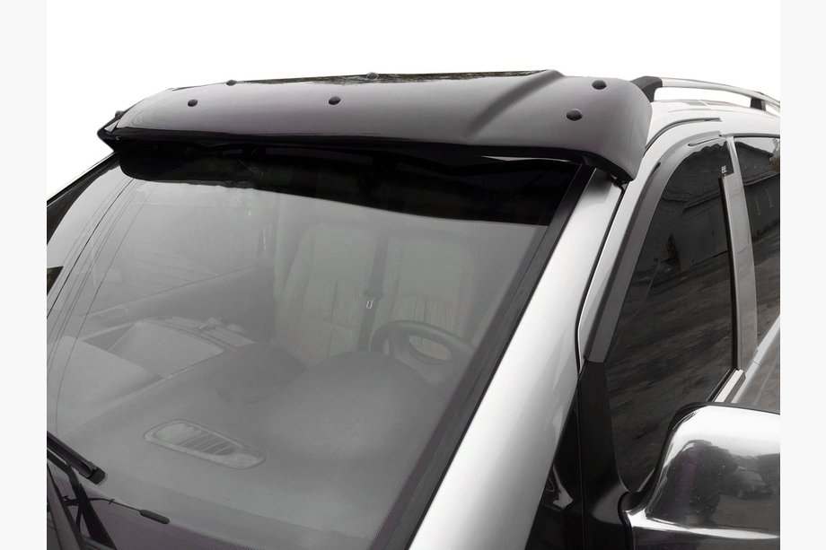 Mercedes Viano 2004–2014 Vindrutespoiler (svart blank, 5 mm) Foto 1