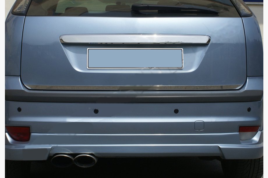 Ford Focus II 2008–2011 Kantlist till bagagelucka (HB, rostfritt stål) Image