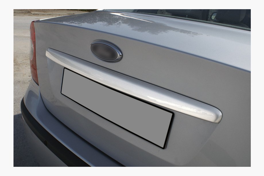 Ford Focus II 2005–2008 Bakluckelist (Sedan, rostfritt stål) Carmos - turkiskt stål Image