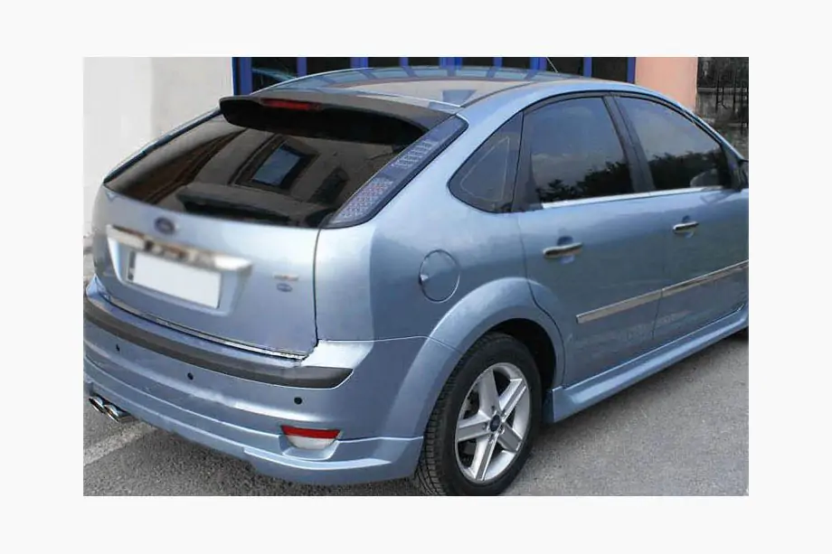 Ford Focus II 2005–2008 Kantlist till bagagelucka (HB, rostfritt stål) Image