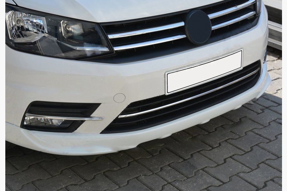 Volkswagen Caddy 2015–2020 Stötfångarskydd (3 st, rostfritt stål) Image