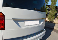 Volkswagen Caddy 2015–2020 List ovanför registreringsskylten (1-dörrars, rostfritt stål) foto 2