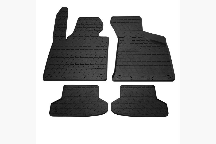 Audi A3 2003–2012 Gummimattor till kupén (4 st, Stingray Premium) Image