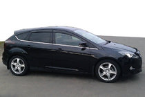 Ford Focus III 2011–2017 Vindavvisare till sidorutor (4 st, Cobra) foto 1