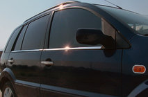 Ford Fusion 2002–2012 Yttre kromlister runt rutorna (4 st, rostfritt stål) OmsaLine – italienskt rostfritt stål foto 1