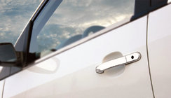 Ford Fusion 2002–2012 Dörrhandtagskåpor (4 st, rostfritt stål) OmsaLine – italienskt rostfritt stål foto 1