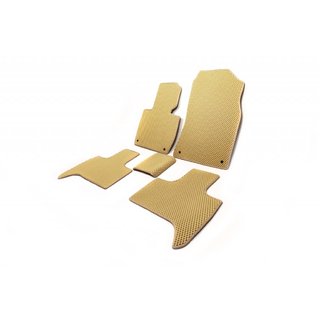 EVA bilmattor (beige)