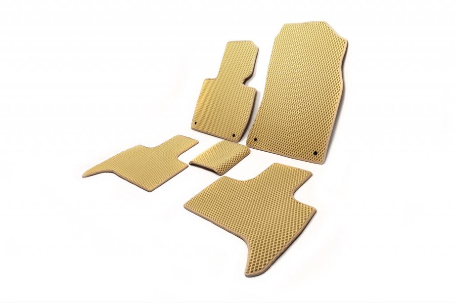 BMW X5 E53 1999–2006 EVA bilmattor (beige) Image