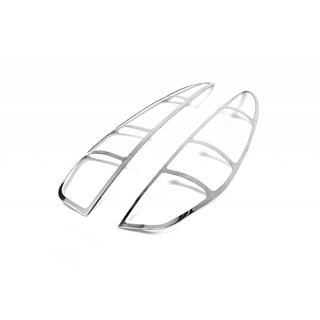 Kromade bakljusramar i rostfritt stål (2 st) Mercedes Vito W639 2004–2014 foto 2