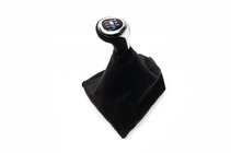 BMW 5-serien F10/F11 2010–2016 Växelspaksknopp och växelspaksdamask (OEM) foto 1