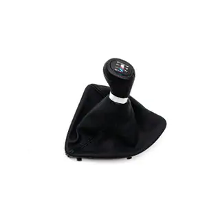Växelspaksdamask + växelknopp OEM V1 (konstläder) foto 1