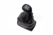 Mercedes C-class W202 1993–2001 Växelspaksknopp + växelspaksdamask Elegance (konstläder) foto 1