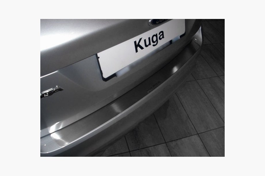 Ford Kuga 2008–2013 Natanika lastskydd för bakre stötfångare (rostfritt stål) Image