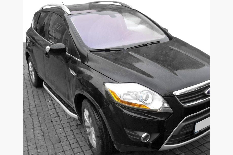 Ford Kuga 2008–2013 Sidosteg Fullmond (2 st, aluminium) Image