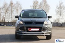 Ford Kuga/Escape 2013–2019 Främre frontbåge ST014 (rostfritt) 60/42 mm foto 2