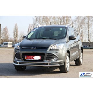 Främre frontbåge ST014 (rostfritt) Ford Kuga/Escape 2013–2019 foto 3